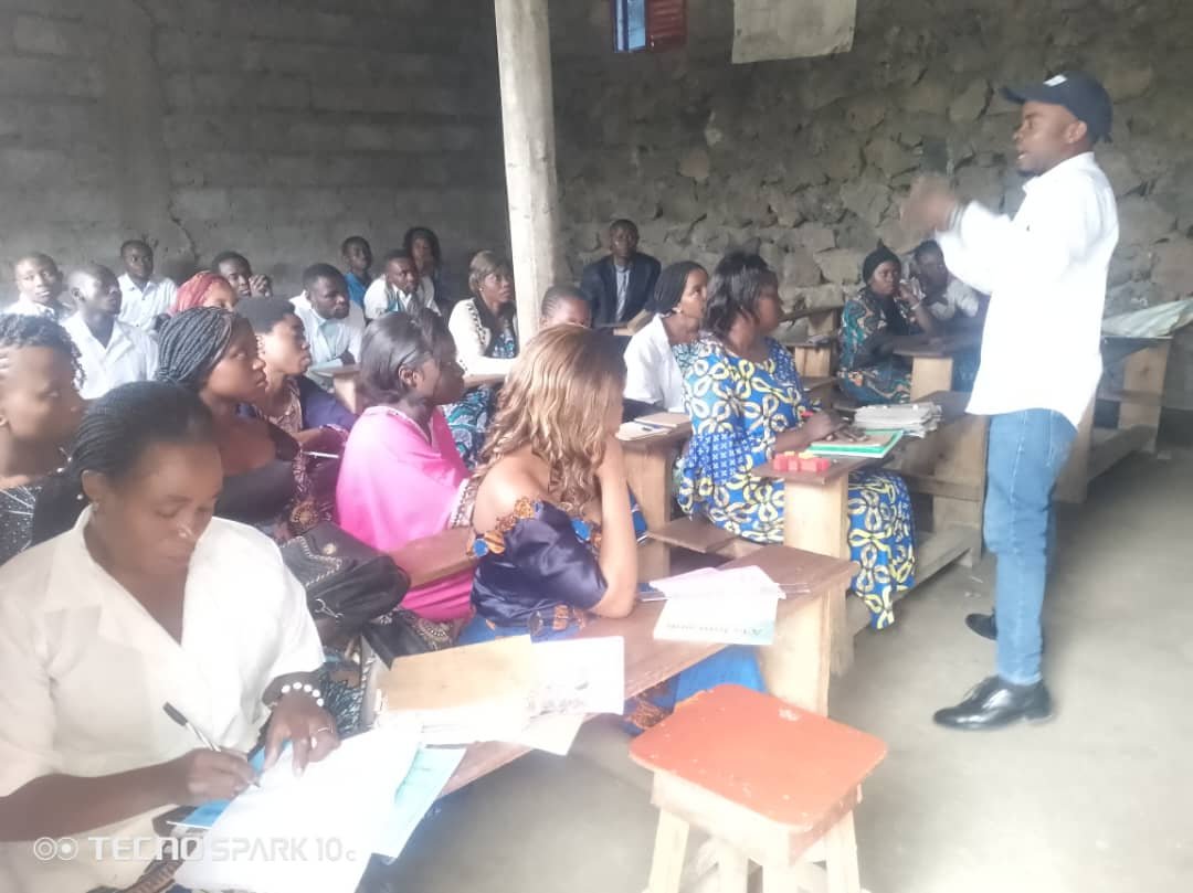 Formation communautaire animée par IRDR — session de renforcement des capacités